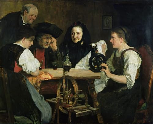 ARTXLXXBN Bekannt Leinwand Drucke Porträts Wandkunst die erste Nähmaschine von Hjalmer Eilif Emanuel Peterssen Leinwand Ölgemälde für Wanddekoration 60x90cm ARTXLXXBN Bekannt Leinwand Drucke Porträts Wandkunst die erste Nähmaschine von Hjalmer Eilif Emanuel Peterssen Leinwand Ölgemälde für Wanddekoration 60x90cm von ARTXLXXBN