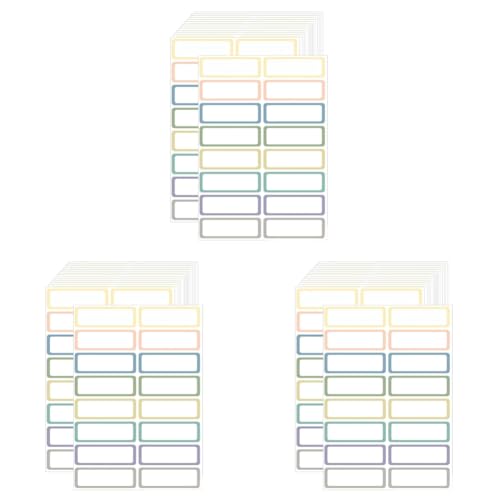 ARVALOLET Bunte Etiketten 15 Blatt Wasserdicht Selbstklebende Labels for Lebensmittel, Lagerung & Organisation ARVALOLET Bunte Etiketten 15 Blatt Wasserdicht Selbstklebende Labels for Lebensmittel, Lagerung & Organisation von ARVALOLET
