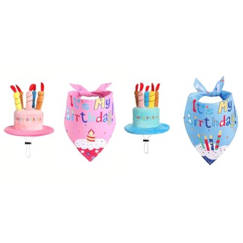 ARVALOLET Happy Birthday Gans-Outfit-Set mit Cake-Hut und for 23-Zoll Gans Dekorationen for Garten und Party von ARVALOLET