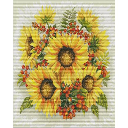 ARVALOLET Kreuzstich-Set aus Baumwolle, 14 CT, verschiedene Blumenmotive Malerei, umweltfreundlich, ohne Druck ARVALOLET Kreuzstich-Set aus Baumwolle, 14 CT, verschiedene Blumenmotive Malerei, umweltfreundlich, ohne Druck von ARVALOLET