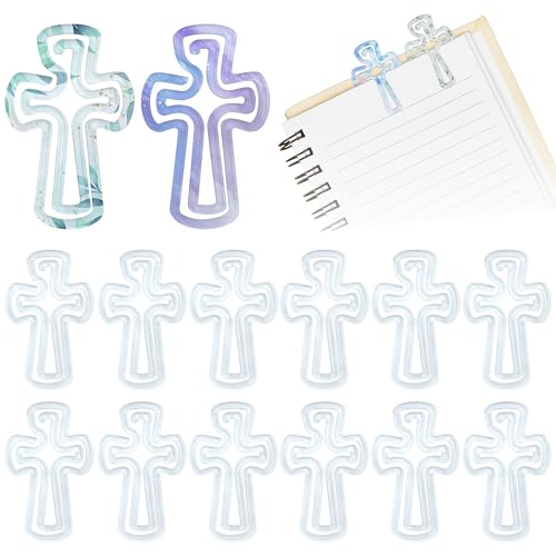ARefugen Acryl-Büroklammern mit Kreuzsublimationsdruck, blanko, 10,2 x 5,1 cm, christlich, personalisierbar, Jumbo-Wärmetransfer-Büroklammer, für Bibelvers, Basteln, Lesezeichen, Geschenke, Sonntag ARefugen Acryl-Büroklammern mit Kreuzsublimationsdruck, blanko, 10,2 x 5,1 cm, christlich, personalisierbar, Jumbo-Wärmetransfer-Büroklammer, für Bibelvers, Basteln, Lesezeichen, Geschenke, Sonntag von ARefugen