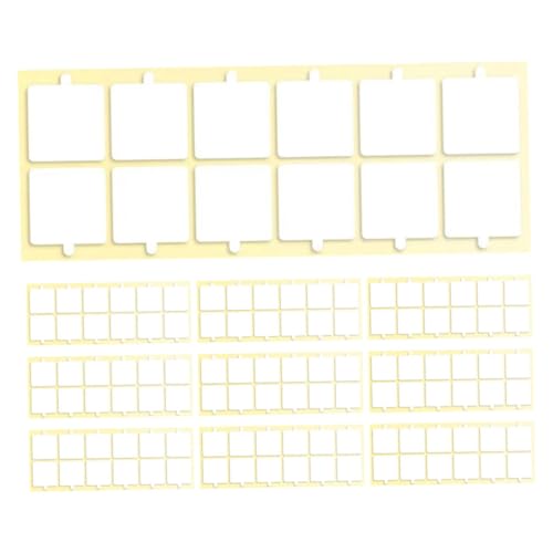 ASAKKURA 10 Blatt Doppelseitiges Ablösbares Acryl Klebeband für Schalldämmplatten Transparent Starke Haftung Rückstandsfrei Entfernbar für Akustikschaum und Diy Schallschutz ASAKKURA 10 Blatt Doppelseitiges Ablösbares Acryl Klebeband für Schalldämmplatten Transparent Starke Haftung Rückstandsfrei Entfernbar für Akustikschaum und Diy Schallschutz von ASAKKURA