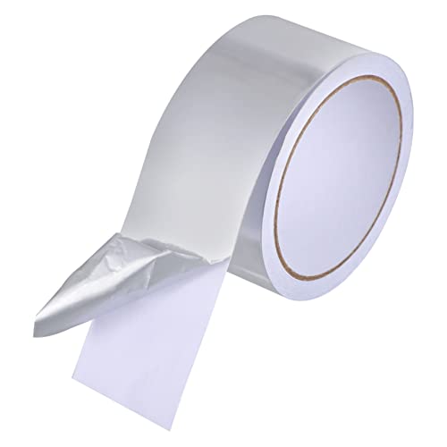 ASAKKURA Aluminiumfolie Klebeband Selbstklebend Temperaturbeständiges Reparaturband für Isolierung Dichtungen Ventilationskanäle Rohrisolierung und ASAKKURA Aluminiumfolie Klebeband Selbstklebend Temperaturbeständiges Reparaturband für Isolierung Dichtungen Ventilationskanäle Rohrisolierung und von ASAKKURA