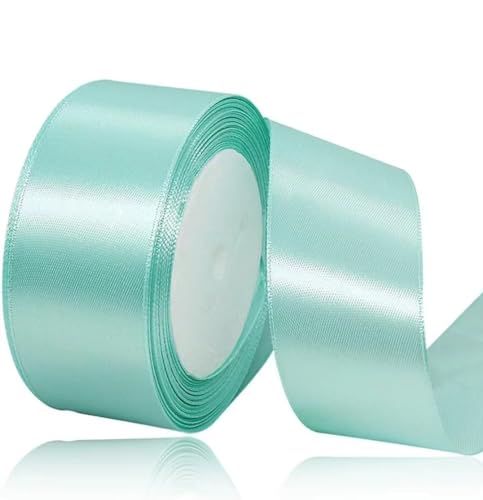 Geschenkband Minzgrün 40 mm Breit,23 Meter Satinbänder Minzgrün Stoff Schleifenband Kunsthandwerk,Hochzeitsdekoration, Weihnachten, Haarbögen, Blumensträuße, Geburtstag und Geschenkverpackung Geschenkband Minzgrün 40 mm Breit,23 Meter Satinbänder Minzgrün Stoff Schleifenband Kunsthandwerk,Hochzeitsdekoration, Weihnachten, Haarbögen, Blumensträuße, Geburtstag und Geschenkverpackung von ASALZBOAY