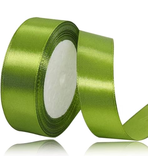 Geschenkband Olivgrün 20 mm Breit,23 Meter Satinbänder Olivgrün Stoff Schleifenband Kunsthandwerk,Hochzeitsdekoration, Weihnachten, Haarbögen, Blumensträuße, Geburtstag und Geschenkverpackung Geschenkband Olivgrün 20 mm Breit,23 Meter Satinbänder Olivgrün Stoff Schleifenband Kunsthandwerk,Hochzeitsdekoration, Weihnachten, Haarbögen, Blumensträuße, Geburtstag und Geschenkverpackung von ASALZBOAY