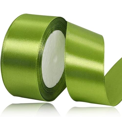 Geschenkband Olivgrün 40 mm Breit,23 Meter Satinbänder Olivgrün Stoff Schleifenband Kunsthandwerk,Hochzeitsdekoration, Weihnachten, Haarbögen, Blumensträuße, Geburtstag und Geschenkverpackung Geschenkband Olivgrün 40 mm Breit,23 Meter Satinbänder Olivgrün Stoff Schleifenband Kunsthandwerk,Hochzeitsdekoration, Weihnachten, Haarbögen, Blumensträuße, Geburtstag und Geschenkverpackung von ASALZBOAY