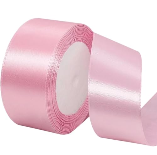 Geschenkband Rosa 40 mm Breit,23 Meter Satinbänder Rosa Stoff Schleifenband Kunsthandwerk, Kränze, Hochzeitsdekoration, Weihnachten, Haarbögen, Blumensträuße, Geburtstag und Geschenkverpackung Geschenkband Rosa 40 mm Breit,23 Meter Satinbänder Rosa Stoff Schleifenband Kunsthandwerk, Kränze, Hochzeitsdekoration, Weihnachten, Haarbögen, Blumensträuße, Geburtstag und Geschenkverpackung von ASALZBOAY