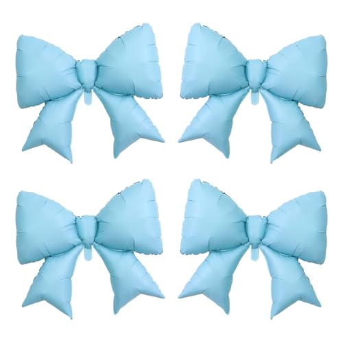 ASDIIT Blaue Schleife Luftballons, Schleife Luftballons Verlobung Party Geburtstag Dekorationen für Frauen, Blaue Schleife Geburtstag Dekorationen Mädchen Baby Shower ASDIIT Blaue Schleife Luftballons, Schleife Luftballons Verlobung Party Geburtstag Dekorationen für Frauen, Blaue Schleife Geburtstag Dekorationen Mädchen Baby Shower von ASDIIT