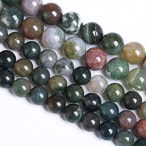 12 mm, 30 Stück Naturstein-Perlen aus indischem Achat, lose Perlen für Schmuckherstellung, DIY-Armbänder 12 mm, 30 Stück Naturstein-Perlen aus indischem Achat, lose Perlen für Schmuckherstellung, DIY-Armbänder von ASDJHFABKY