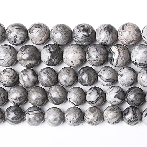 6 mm, 60 Stück Naturstein-Karten-Jaspis, lose Perlen für Schmuckherstellung, DIY-Armbänder 6 mm, 60 Stück Naturstein-Karten-Jaspis, lose Perlen für Schmuckherstellung, DIY-Armbänder von ASDJHFABKY
