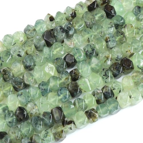 6 x 11 mm, 50 Stück, natürlicher Prehnit, unregelmäßig, speziell geschliffene Steinperlen, lose Perlen für Schmuck, DIY, Armband, 38,1 cm 6 x 11 mm, 50 Stück, natürlicher Prehnit, unregelmäßig, speziell geschliffene Steinperlen, lose Perlen für Schmuck, DIY, Armband, 38,1 cm von ASDJHFABKY