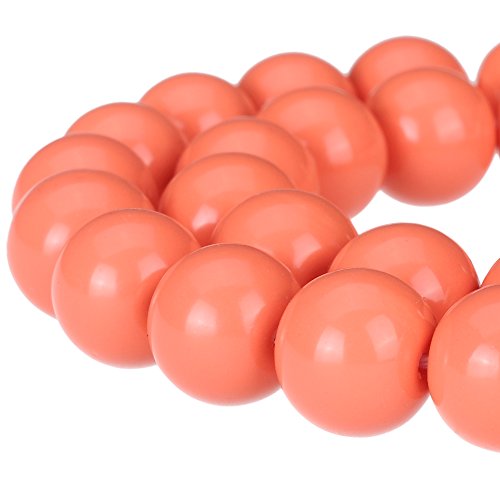 Druk tschechische Glasperlen, rund, undurchsichtig, bemalt, Schmuckherstellung, Orange, 4 mm Druk tschechische Glasperlen, rund, undurchsichtig, bemalt, Schmuckherstellung, Orange, 4 mm von ASDJHFABKY