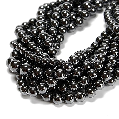Häma-Perlen, 10 mm, rund, echter Edelstein, für DIY-Armbänder, Schmuckschnur, 38 Stück Häma-Perlen, 10 mm, rund, echter Edelstein, für DIY-Armbänder, Schmuckschnur, 38 Stück von ASDJHFABKY