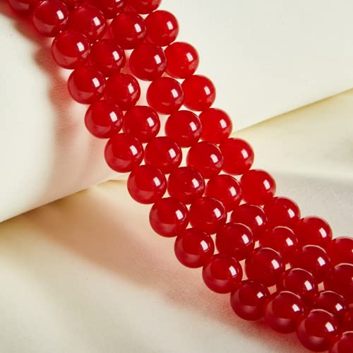 Natürliche Karneol-Perlen, rund, lose Perlen für Schmuckherstellung, 8 mm, 45 Stück Natürliche Karneol-Perlen, rund, lose Perlen für Schmuckherstellung, 8 mm, 45 Stück von ASDJHFABKY