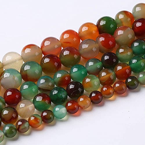 Natürliche Pfauen-Achat-Perlen für Schmuckherstellung, Halbedelsteine, lose Edelsteine, Perlen, DIY, Armband, Halskette, 38,1 cm, 1 Strang, 10 mm, 36 Stück Natürliche Pfauen-Achat-Perlen für Schmuckherstellung, Halbedelsteine, lose Edelsteine, Perlen, DIY, Armband, Halskette, 38,1 cm, 1 Strang, 10 mm, 36 Stück von ASDJHFABKY