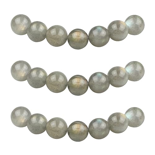 Natürliche runde Steinperlen, 6 mm, Labradorit, lose Edelsteinperlen für Schmuckherstellung, Armband, Halskette, 60 Stück Natürliche runde Steinperlen, 6 mm, Labradorit, lose Edelsteinperlen für Schmuckherstellung, Armband, Halskette, 60 Stück von ASDJHFABKY