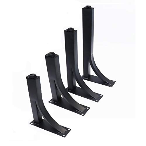 ASDQWER Schwarze Möbelfüße, DIY Metall Möbelbeine, 4 Möbelfüße, geeignet für Schrankfüße, Sofafüße, Couchtischfüße, TV-Schrankfüße und andere Möbel Metallschwere Mid-Century,300mm(11.81in) ASDQWER Schwarze Möbelfüße, DIY Metall Möbelbeine, 4 Möbelfüße, geeignet für Schrankfüße, Sofafüße, Couchtischfüße, TV-Schrankfüße und andere Möbel Metallschwere Mid-Century,300mm(11.81in) von ASDQWER
