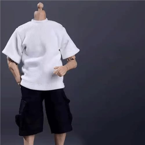 ASEDRFY 1/12 Maßstab männliche Soldatenfigur, Puppe, kurzärmelig, T-Shirt, Cargo-Shorts, Kleidung für 15,2 cm große Actionfigur, Kleidung, Puppe ASEDRFY 1/12 Maßstab männliche Soldatenfigur, Puppe, kurzärmelig, T-Shirt, Cargo-Shorts, Kleidung für 15,2 cm große Actionfigur, Kleidung, Puppe von ASEDRFY