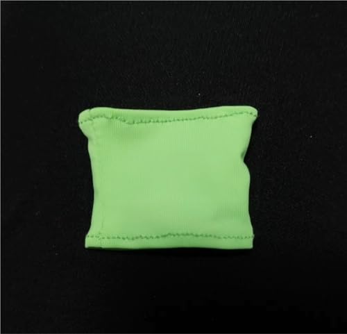 ASEDRFY 1/6 Maßstab weiblich, Figurenpuppe, Kleidung, trägerlos, ärmellos, Hemd, Kostüm für 30,5 cm große Soldaten-Actionfigur, Puppe (grün) von ASEDRFY