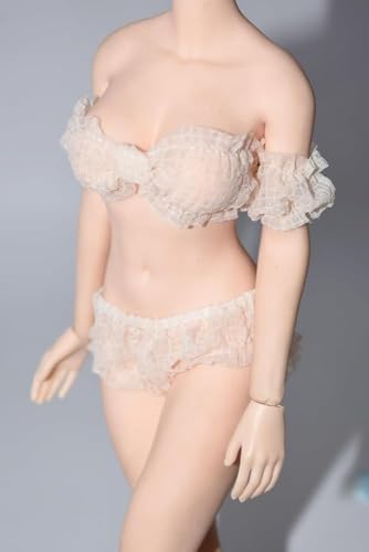ASEDRFY 1/6 Maßstab weibliche Soldatenfigur, Kleidung, Unterwäsche, Badeanzug für 30,5 cm bewegliche Puppe, Miniaturen, Zubehör, Puppe (braun) von ASEDRFY