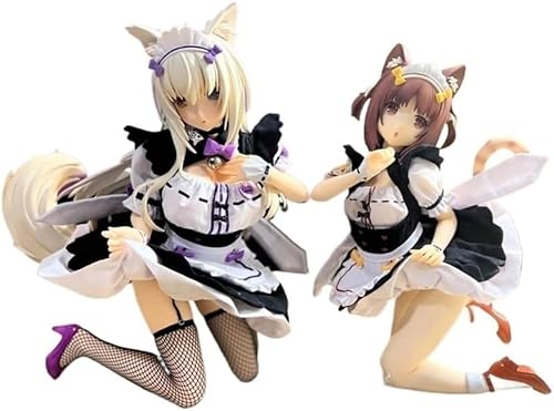 ASEDRFY Ecchi Hentai-Figur, nsfw, abnehmbare Kleidung, Anime-Girl-Figur, niedliche Puppe, Dekor, Modell, Cartoon, Anime-Girl-Kollektion, Braun von ASEDRFY