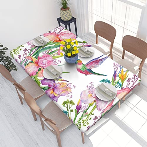 ASEELO Garten mit Vögeln und Blumen, bedruckt, rechteckig, Tischdecke, waschbar, elastisch, für Outdoor, Picknick, Camping, Party ASEELO Garten mit Vögeln und Blumen, bedruckt, rechteckig, Tischdecke, waschbar, elastisch, für Outdoor, Picknick, Camping, Party von ASEELO