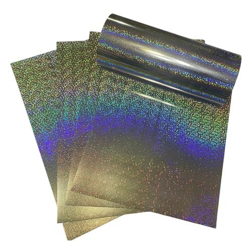 ASENME A3-Kartonpapier mit Spiegeleffekt – 8 Einheiten - Farbkarton (Silberne Punkte, A3 / 8 Einheiten) von ASENME