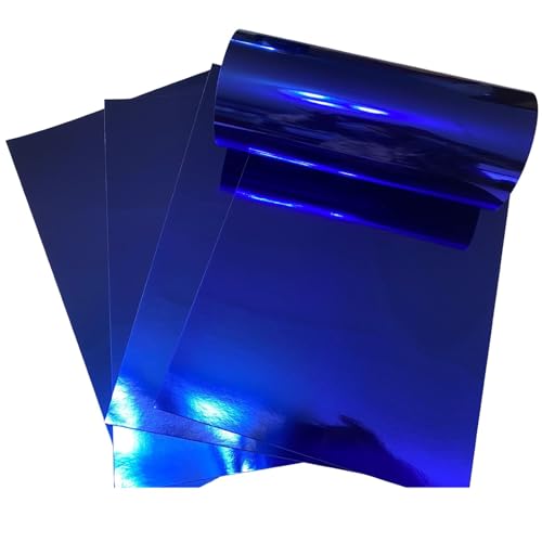 ASENME Packung mit sortiertem Karton, A4-Format, 20 Einheiten à 250 Gramm Metallischer Karton (Blau, A4 / 20 Einheiten) von ASENME