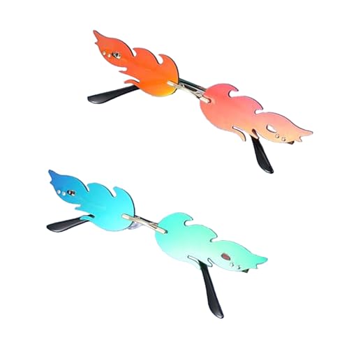 2 Stück Flammen Sonnenbrille, Flammen Brillen, Lustige Sonnenbrille, Sonnenbrille Rave, Feuer Sonnenbrillen, Lustige Brillen Neuheit Partybrille für Maskerade Party Dekoration Abschlussball Strand 2 Stück Flammen Sonnenbrille, Flammen Brillen, Lustige Sonnenbrille, Sonnenbrille Rave, Feuer Sonnenbrillen, Lustige Brillen Neuheit Partybrille für Maskerade Party Dekoration Abschlussball Strand von ASFWAGQ