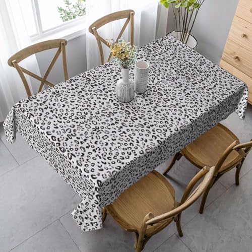 ASFgda Rechteckige Tischdecke mit Leopardenmuster, 89 x 140 cm, knitterfrei, waschbar, Tischdecke für Essen/Party/Buffet/Hochzeit ASFgda Rechteckige Tischdecke mit Leopardenmuster, 89 x 140 cm, knitterfrei, waschbar, Tischdecke für Essen/Party/Buffet/Hochzeit von ASFgda