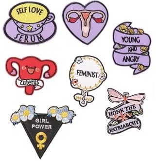 ASGA GLOBAL 8 Stück Feministische Aufnäher zum Aufbügeln für Frauen für Hosen und Kleidung im Allgemeinen ASGA GLOBAL 8 Stück Feministische Aufnäher zum Aufbügeln für Frauen für Hosen und Kleidung im Allgemeinen von ASGA GLOBAL