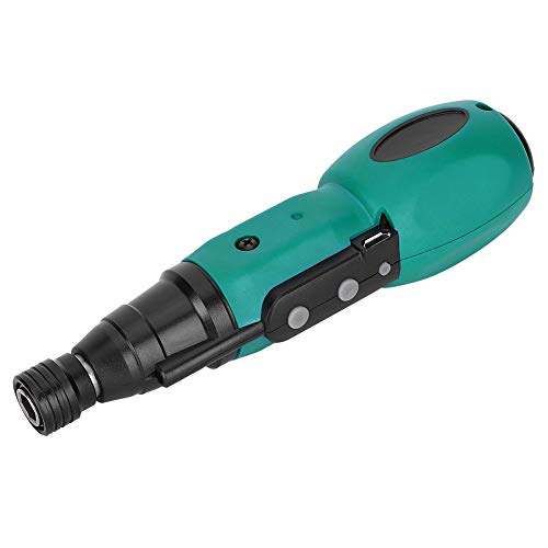 Elektrischer Schraubendreher, Akku-Schraubendreher, Akku-Pistole, USB Mini Handheld Magnetischer elektrischer Schraubendreher Bohrset DIY Elektrowerkzeug für die Möbelmontage Elektrischer Schraubendreher, Akku-Schraubendreher, Akku-Pistole, USB Mini Handheld Magnetischer elektrischer Schraubendreher Bohrset DIY Elektrowerkzeug für die Möbelmontage von ASHATA