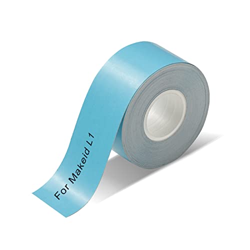 Qutie Gewidmet Etiketten Selbstklebend - 15mm Wasserdicht Anpassen Klebeetiketten - Kompatibel Mit PRT Qutie/Makeid L1 - Drucken Sie Barcode, Name, Datum, Preis usw - Blau Qutie Gewidmet Etiketten Selbstklebend - 15mm Wasserdicht Anpassen Klebeetiketten - Kompatibel Mit PRT Qutie/Makeid L1 - Drucken Sie Barcode, Name, Datum, Preis usw - Blau von ASHYLE