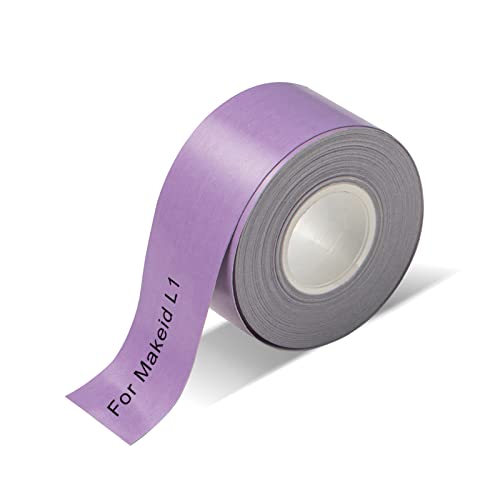 Qutie Gewidmet Etiketten Selbstklebend - 15mm Wasserdicht Anpassen Klebeetiketten - Kompatibel Mit PRT Qutie/Makeid L1 - Drucken Sie Barcode, Name, Datum, Preis usw - Violett Qutie Gewidmet Etiketten Selbstklebend - 15mm Wasserdicht Anpassen Klebeetiketten - Kompatibel Mit PRT Qutie/Makeid L1 - Drucken Sie Barcode, Name, Datum, Preis usw - Violett von ASHYLE