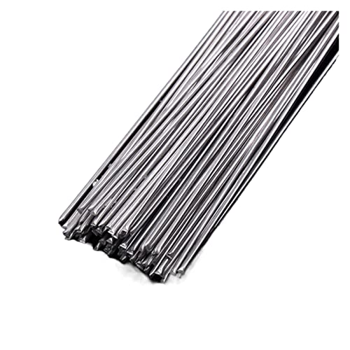 Schweißelektrode – 5356 Aluminium-Magnesium-Schweißdraht, Magnesia-Aluminium-Fülldraht, niedrige Temperatur, 500 mm, 4043 Aluminium-Silizium-Schweißdraht, Schweißstab (Größe: 3,2 mm, Farbe: 5356-50 St von ASIORI