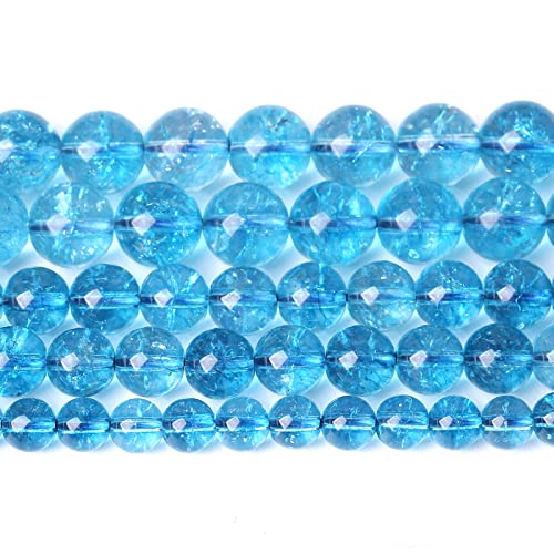 4 mm, 86 Stück blaue Kristall-Abstandshalter für Schmuckherstellung, DIY-Armband, 38,1 cm Strang 4 mm, 86 Stück blaue Kristall-Abstandshalter für Schmuckherstellung, DIY-Armband, 38,1 cm Strang von ASKFNASDKMFN