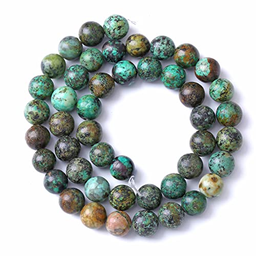4 mm 88 Stück Naturstein-Grüner afrikanischer Türkis, Abstandshalter für Schmuckherstellung, DIY, Armband, Halskette 4 mm 88 Stück Naturstein-Grüner afrikanischer Türkis, Abstandshalter für Schmuckherstellung, DIY, Armband, Halskette von ASKFNASDKMFN