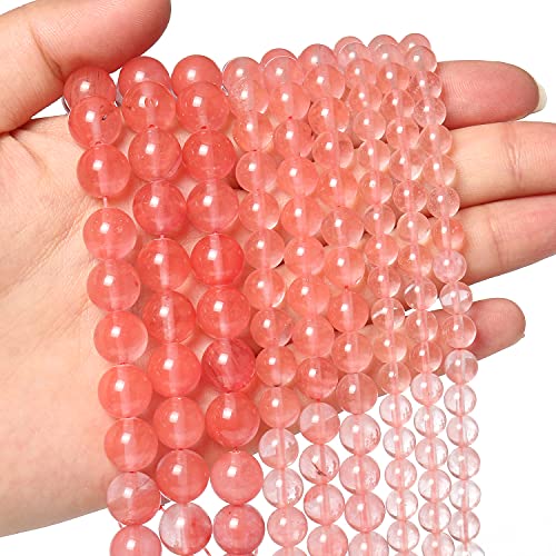 60 Stück 6 mm Natursteinperlen Wassermelone Kristallperlen Kristall Edelstein für Schmuckherstellung, DIY Armband Halskette 60 Stück 6 mm Natursteinperlen Wassermelone Kristallperlen Kristall Edelstein für Schmuckherstellung, DIY Armband Halskette von ASKFNASDKMFN