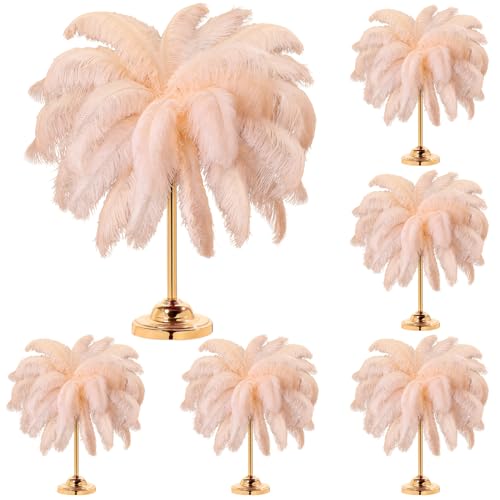 Große Straußenfedern, 35,6 - 40,6 cm, Großpackung für Bastelarbeiten, Hochzeit, Party, Tafelaufsatz, Vase, 80 Stück Große Straußenfedern, 35,6 - 40,6 cm, Großpackung für Bastelarbeiten, Hochzeit, Party, Tafelaufsatz, Vase, 80 Stück von ASKFNASDKMFN