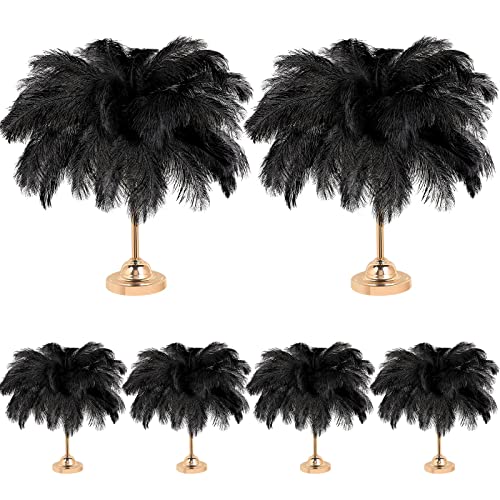Große Straußenfedern, 35,6 - 40,6 cm, Großpackung für Bastelarbeiten, Hochzeit, Party, Tafelaufsatz, Vase, 80 Stück Große Straußenfedern, 35,6 - 40,6 cm, Großpackung für Bastelarbeiten, Hochzeit, Party, Tafelaufsatz, Vase, 80 Stück von ASKFNASDKMFN