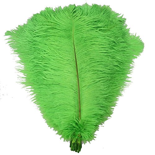 Natürliche Straußenfedern, 30–35 cm, für Zuhause, Hochzeit, Party, Dekoration, Grün, 50 Stück Natürliche Straußenfedern, 30–35 cm, für Zuhause, Hochzeit, Party, Dekoration, Grün, 50 Stück von ASKFNASDKMFN