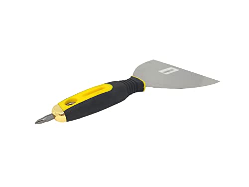 ASKON Gipserspachtel mit Bit Import - rostfrei - Kunststoffgriff mit Aufhängeloch - Bit PH2 - Spachtel - Breitspachtel - Trockenbauspachtel - Rigipsspachtel - ergonomischer Griff ASKON Gipserspachtel mit Bit Import - rostfrei - Kunststoffgriff mit Aufhängeloch - Bit PH2 - Spachtel - Breitspachtel - Trockenbauspachtel - Rigipsspachtel - ergonomischer Griff von ASKON