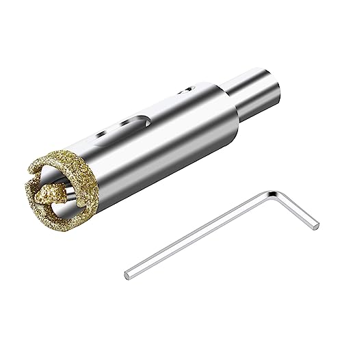 ASNOMY 16mm Diamant Lochsäge mit Zentrierbohrer, Diamantbohrer Glasbohrer mit Diamant-Beschichtung, Diamant Hohl-Bohrkrone Fliesenbohrer für Glas/Fliese/keramisches/Marmor/Granit ASNOMY 16mm Diamant Lochsäge mit Zentrierbohrer, Diamantbohrer Glasbohrer mit Diamant-Beschichtung, Diamant Hohl-Bohrkrone Fliesenbohrer für Glas/Fliese/keramisches/Marmor/Granit von ASNOMY