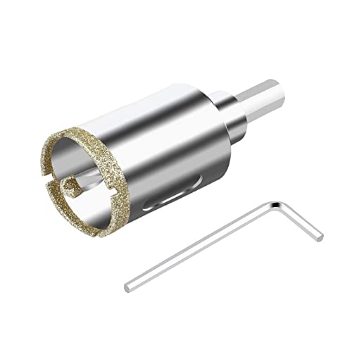 ASNOMY 25mm Diamant Lochsäge Mit Zentrierbohrer, Glasbohrer Mit Diamant-Beschichtung, Hohl-Bohrkrone Fliesenbohrer für Glas/Fliese/Keramisches/Marmor/Granit ASNOMY 25mm Diamant Lochsäge Mit Zentrierbohrer, Glasbohrer Mit Diamant-Beschichtung, Hohl-Bohrkrone Fliesenbohrer für Glas/Fliese/Keramisches/Marmor/Granit von ASNOMY