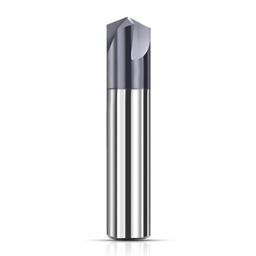 ASNOMY 6mm VHM Fasenfräser 3 Flöten V Nutfräser 120 grad CNC Fräser Schaftfräser mit TiAlN Beschichtung für Werkzeugmaschinen und Anfasen ASNOMY 6mm VHM Fasenfräser 3 Flöten V Nutfräser 120 grad CNC Fräser Schaftfräser mit TiAlN Beschichtung für Werkzeugmaschinen und Anfasen von ASNOMY