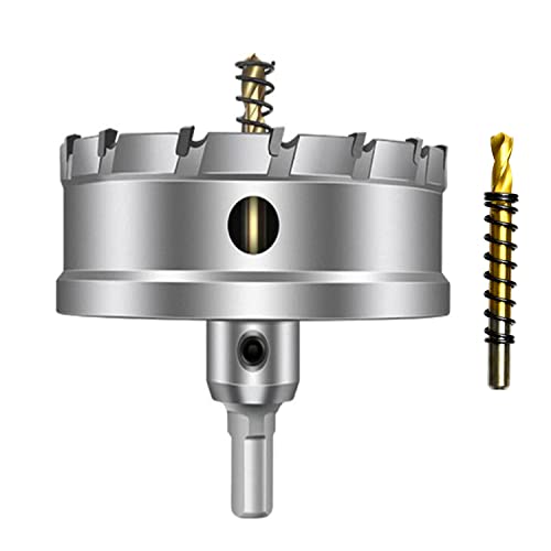 ASNOMY 95mm Lochsäge Hartmetall-Bohrer, Metall Lochsäge Bohrer, TCT-Bohrer-Lochsägen ideal für Löchern in Edelstahl, Eisen, Holz, Kunststoff ASNOMY 95mm Lochsäge Hartmetall-Bohrer, Metall Lochsäge Bohrer, TCT-Bohrer-Lochsägen ideal für Löchern in Edelstahl, Eisen, Holz, Kunststoff von ASNOMY