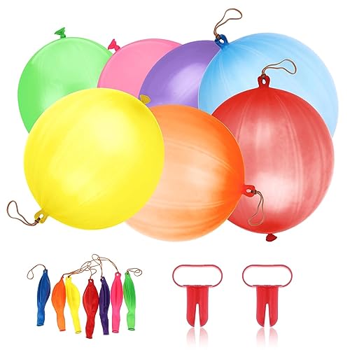 30 Stück Punch Luftballons 40 cm Robuste Perforierte Ballons, Punch-Ballons für Kinder, Sortierte Farben Stanzballons mit 2 Knotern, für Geburtstag Spiel Partyzubehör 30 Stück Punch Luftballons 40 cm Robuste Perforierte Ballons, Punch-Ballons für Kinder, Sortierte Farben Stanzballons mit 2 Knotern, für Geburtstag Spiel Partyzubehör von ASTER