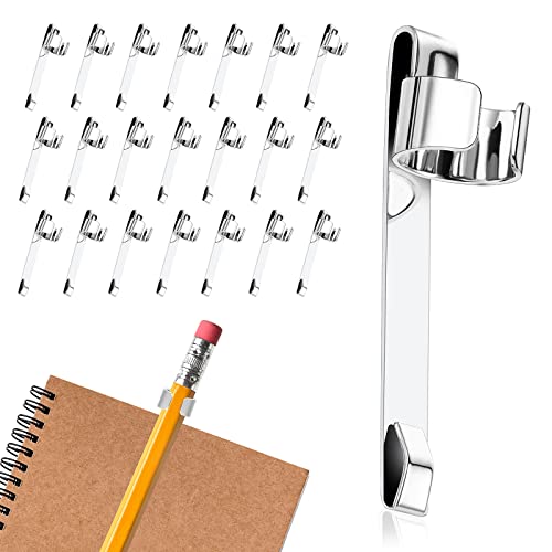 ASTER 20 Stück Metall-Stift-Clips zum Einrasten für Hemdtasche, tragbarer Stifthalter Clips zum Aufschieben auf Stifthalter für Klemmbrett, Notizbuch, Schule, Klassenzimmer, Studenten, Büro, Zuhause ASTER 20 Stück Metall-Stift-Clips zum Einrasten für Hemdtasche, tragbarer Stifthalter Clips zum Aufschieben auf Stifthalter für Klemmbrett, Notizbuch, Schule, Klassenzimmer, Studenten, Büro, Zuhause von ASTER