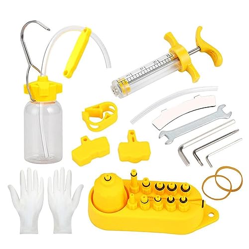 astound Bremse Entlüftungskit Fahrrad Hydraulische Entlüftungsset Hydraulisches Fahrrad Scheibenbremse Bike Brake Bleed Kit, 1 Satz von ASTOUND BEAUTY
