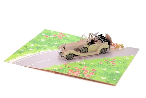 3D Pop Up Hochzeitskarte Just Married Karte Handgemachte Karte Hochzeitsgeschenk Hochzeitsauto Just Married Vintage Karte 3D Pop Up Hochzeitskarte Just Married Karte Handgemachte Karte Hochzeitsgeschenk Hochzeitsauto Just Married Vintage Karte von ASVP Shop